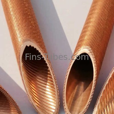 خرید DELLOK لوله مس شکوفه ای داخلی لوله فلک پایین برای مبادله گرما و خنک کننده هوا online manufacture
