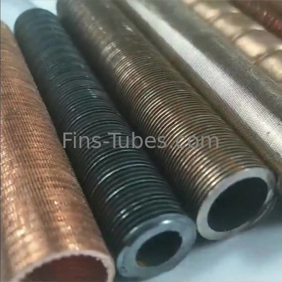 خرید کپسول تبخیر کننده آلومینیوم خنک شده با هوا و نوری کم بال تانب بیرون کشیده شده با شکاف داخلی برای مبادله گرما online manufacture