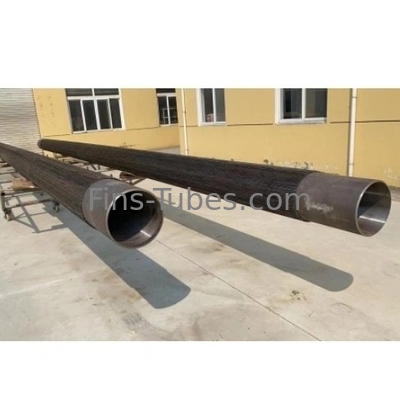 خرید DELLOK بخار به هوا خنک کننده گاز لوله طولی بالدار سفارشی online manufacture