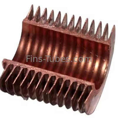 خرید 1000 میلی متر طول لوله لوله بالدار بیرون کشیده شده شکل مستطیل مستطیل بیضوی استفاده شده در تجهیزات یخچال و خنک کننده HVAC تولید آنلاین