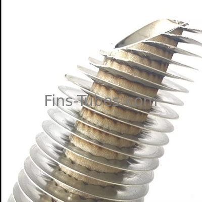 خرید DELLOK پودر پوشانده شده لوله Fin Extruded برای لوله برهنه Od 8-51mm سفارشی online manufacture
