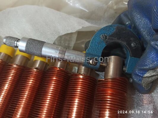 خرید دستگاه لوله ی YONGHUI Dellock Od 19mm Min دستگاه لوله ی Fin Fin Extruded تولید آنلاین