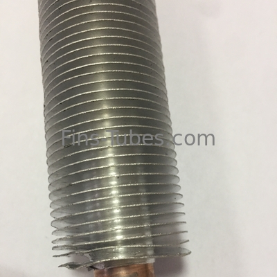 خرید DELLOK خنک کننده هوا طول 18m بی متال TP304 لوله fin extruded online manufacture