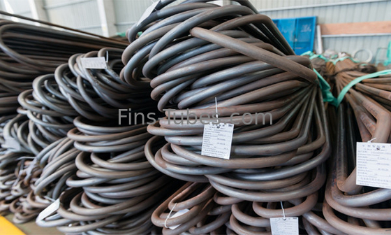 خرید DELLOK Spiral Evaporator Carbon Steel SA210 U Bend Tube Exhaust Pipe با استفاده از لوله های خروجی online manufacture
