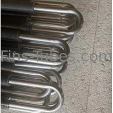 DELLOK TP316Ti نوع U سیم پیچ لوله ی فلک دار و جوش شده با لیزر