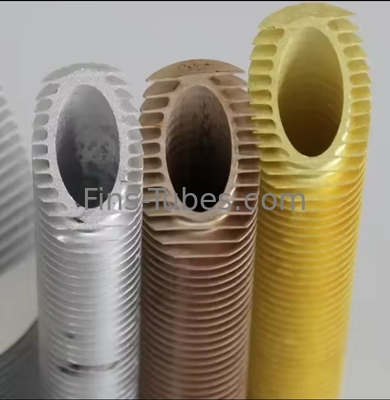 DELLOK Extrusion فولاد ضد زنگ Fin Tube با حفاظت از سطح روغن 3-8 تن وزن کویل