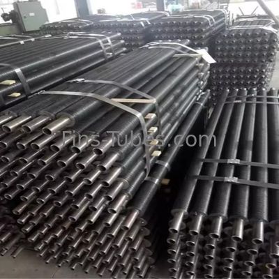 18 قطعه در هر ردیف فولاد کربن Fin لوله خدمات جوش بدون محدودیت طول لوله انتخاب بهینه برای اجزای مبادله گرما