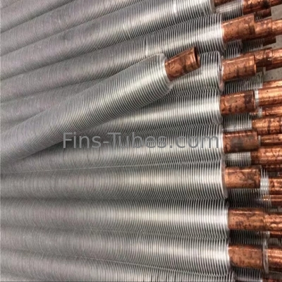 دمای لوله های برهنه لوله های درون لوله های 16-63mm OD 2.5-20mm Fin Spacing 1.65mm Thk دیوار -40°C-300°C 1.0-4.0MPa