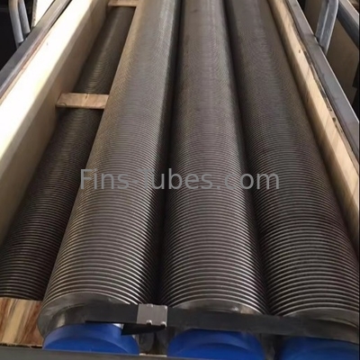 لوله فلزی مس کربن فولاد 0.3-1.2mm لوله 2.5-20mm Fin Spacing 16-63mm Od