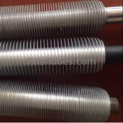 لوله فلزی مس کربن فولاد 0.3-1.2mm لوله 2.5-20mm Fin Spacing 16-63mm Od