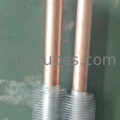 DELLOK X46cr13/4Cr13 فولاد کربن L لوله های بالدار 10 بالدار در هر اینچ مبادلات حرارتی بالدار دقیق