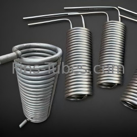 DELLOK یونگهای فولاد ضد زنگ سیم پیچ مبادله گرما کاندنسر می تواند به سفارش پردازش