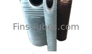 DELLOK پیش گرم کننده هوا بیضوی لوله های بال فلز کربن آنودیزه شده