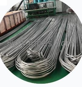 DELLOK لوله های فلزی U Bend Tube 1500mm لوله های فلزی جوش