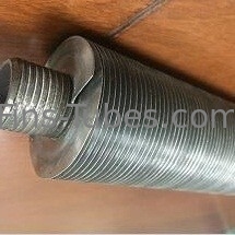 DELLOK G پایه خنک کننده شعاعی 50.8mm GRC لوله فولادی کربن با دمای پایین