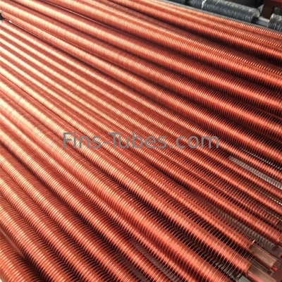 DELLOK Reliance سیم پیچ های گرمایشی مس SB111 C12200 لوله های بالدار پایین