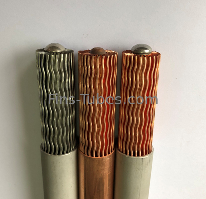 DELLOK CE EN10204 موج کشش داخلی S30408 2205 لوله های مس انعطاف پذیر