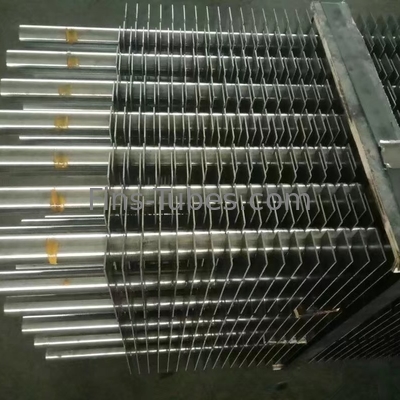 DELLOK مبادله گرما طول 18000mm TP409 لوله مربع فولاد ضد زنگ