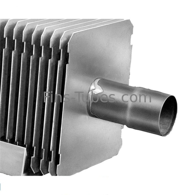 DELLOK مبادله گرما طول 18000mm TP409 لوله مربع فولاد ضد زنگ