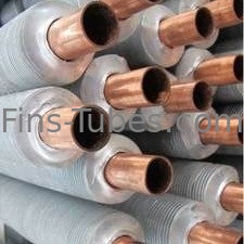 DELLOK آلومینیوم مس فولاد ضد زنگ TP304L 0.4mm لوله Fin جاسازی شده
