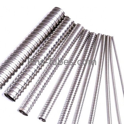 DELLOK TP304 SMLS فولاد ضد زنگ OD15.88mm لوله بالدار پیچیده